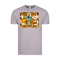 Vintage Zinc just a girl who loves fall cowhide background Vintage Tee - Jasminsmagicworld