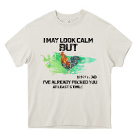 Cream rooster Heavy Core Tee - Bettercallsaul