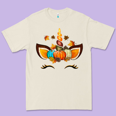 Unicorn Fall Premium Tee Designed By Texasbilliewilder