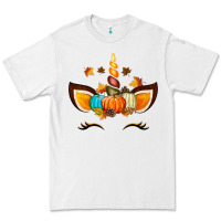 White Unicorn Fall Premium Tee - texasbilliewilder