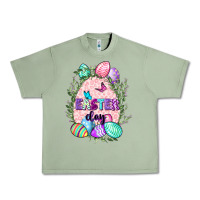 Oil Green Easter Day Urban Heavy Tee - CowGirlArtShop
