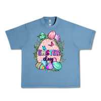 Pebble Blue Easter Day Urban Heavy Tee - CowGirlArtShop
