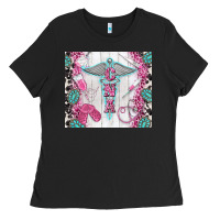 Black cna tumbler tbs Ladies Tee - TumblerDesignByShophia