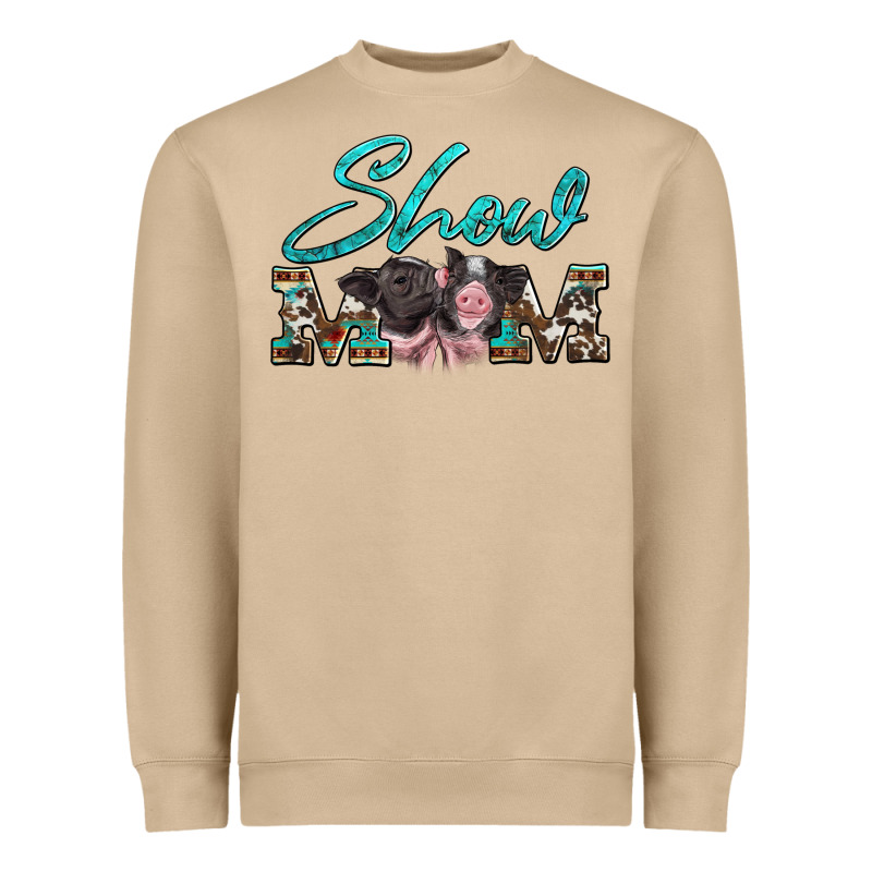Show Mom Pigs Heavyweight Sweatshirt by Artiststas | Teevron