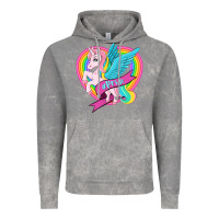 Cloud Rock pride lgbtq unicorn Vintage Hoodie - OliviaCreatesArt