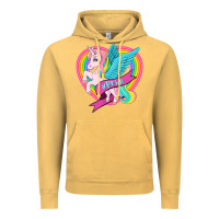 Vintage Mustard pride lgbtq unicorn Vintage Hoodie - OliviaCreatesArt