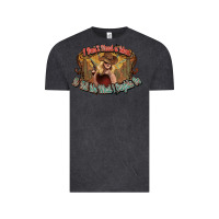 Vintage Black I don't need a man Cowgirl western Vintage Tee - HowdyJamesFarm