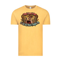 Vintage Mustard I don't need a man Cowgirl western Vintage Tee - HowdyJamesFarm