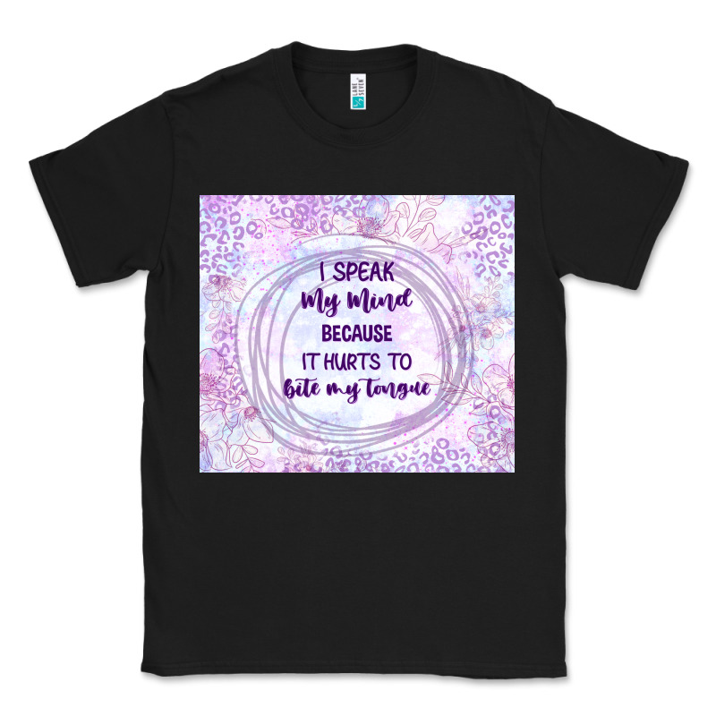 It Hurts To Bite My Tongue Classic Tee by TumblerDesignByShophia | Teevron