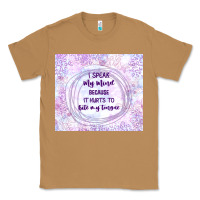 Toasted Coconut it hurts to bite my tongue Classic Tee - TumblerDesignByShophia