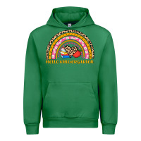 Emerald back to school rainbow hello kindergarten Urban Hoodie - AdoDesignShop