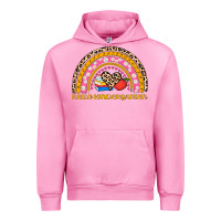 Fuchsia Pink back to school rainbow hello kindergarten Urban Hoodie - AdoDesignShop