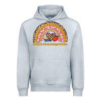 Heather Grey back to school rainbow hello kindergarten Urban Hoodie - AdoDesignShop