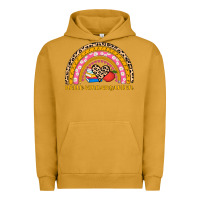 Pigment Peanut Butter back to school rainbow hello kindergarten Urban Hoodie - AdoDesignShop