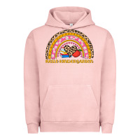 Pigment Salmon back to school rainbow hello kindergarten Urban Hoodie - AdoDesignShop