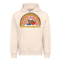 Sandshell back to school rainbow hello kindergarten Urban Hoodie - AdoDesignShop