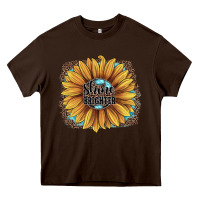 Chocolate Brown Shine Brighter Heavy Core Tee - JahusDesignShop