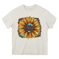 Cream Shine Brighter Heavy Core Tee - JahusDesignShop