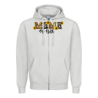 Dove Grey western mama of both Zipper Hoodie - Artiststas