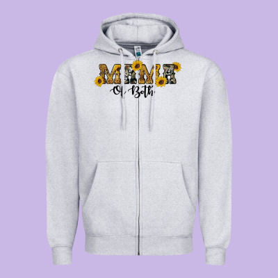 Western Mama Of Both Zipper Hoodie Designed By Artiststas