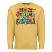 Antique Gold mom grandma great grandma its just a keep getting Premium Sweatshirt - AdoDesignShop