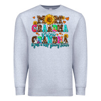 Heather Grey mom grandma great grandma its just a keep getting Premium Sweatshirt - AdoDesignShop