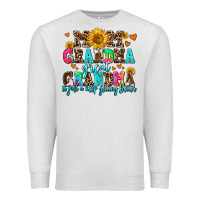 Oatmeal Heather mom grandma great grandma its just a keep getting Premium Sweatshirt - AdoDesignShop