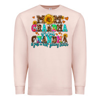 Pale Pink mom grandma great grandma its just a keep getting Premium Sweatshirt - AdoDesignShop