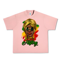 Salmon I am Black History Urban Heavy Tee - HowdyJamesFarm