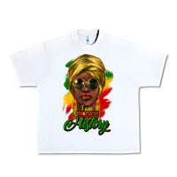 White I am Black History Urban Heavy Tee - HowdyJamesFarm