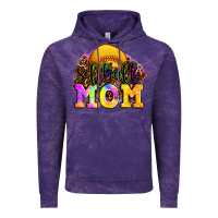 Cloud Purple softball mom Vintage Hoodie - OliviaCreatesArt
