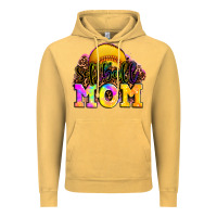 Vintage Mustard softball mom Vintage Hoodie - OliviaCreatesArt