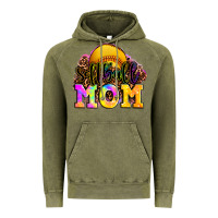 Vintage Olive softball mom Vintage Hoodie - OliviaCreatesArt