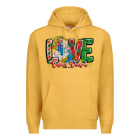 Mustard Love Came Down Premium Hoodie - CowhideDigitalArt