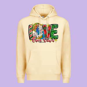 Love Came Down Premium Hoodie Designed By Cowhidedigitalart