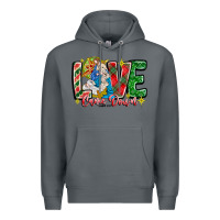 Rock Love Came Down Premium Hoodie - CowhideDigitalArt