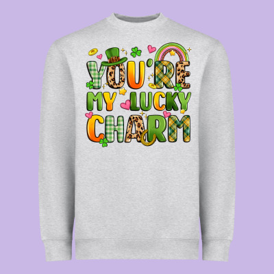 You're My Lucky Charm Heavyweight Sweatshirt Designed By Artiststas