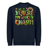 Navy you're my lucky charm Heavyweight Sweatshirt - Artiststas