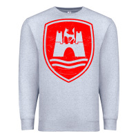 Heather Grey Wolfsburg Classic Volkswageen Premium Sweatshirt - longCreatives