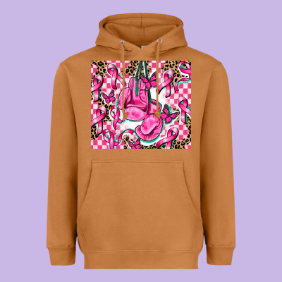 Nobody Fights Alone Heavyweight Hoodie Designed By Adodesignshop