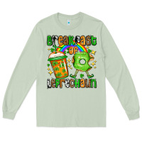 Matcha St. Patrick's Breakfast of leprechaun Long Sleeve Tee - OliviaCreatesArt
