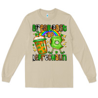 Mushroom St. Patrick's Breakfast of leprechaun Long Sleeve Tee - OliviaCreatesArt