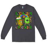Smoke St. Patrick's Breakfast of leprechaun Long Sleeve Tee - OliviaCreatesArt