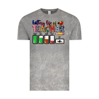 Cloud Rock battery life of teacher Vintage Tee - CowGirlArtShop