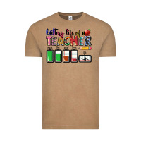Vintage Coffee battery life of teacher Vintage Tee - CowGirlArtShop
