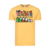 Vintage Mustard battery life of teacher Vintage Tee - CowGirlArtShop
