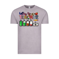 Vintage Zinc battery life of teacher Vintage Tee - CowGirlArtShop