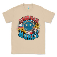 Mushroom American honey smiley Classic Tee - HowdyJamesFarm