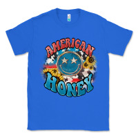 True Royal American honey smiley Classic Tee - HowdyJamesFarm