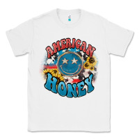 White American honey smiley Classic Tee - HowdyJamesFarm